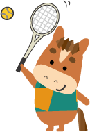 年賀状イラスト テニス